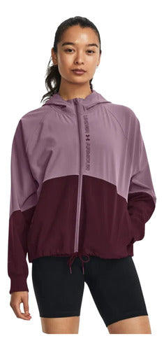 Under Armour Campera Woven Mujer Training Lila 0