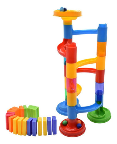 Juego Torre Con Laberinto Para Bolas Infantil 40 Pcs 0