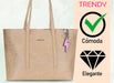 Trendy Eco Leather Large Urban Women's Tote Backpack 14