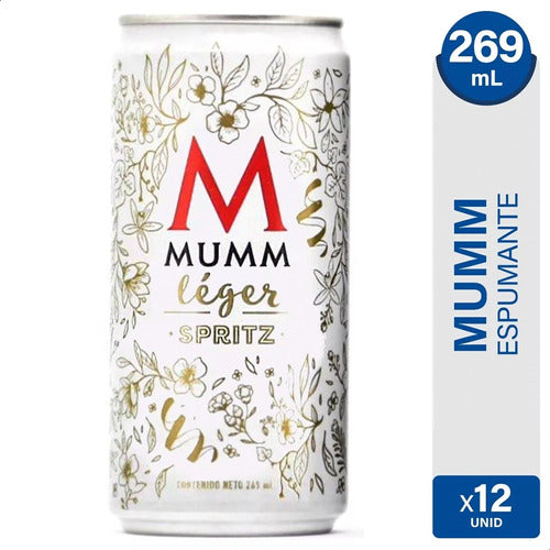 Mumm Champagne Léger Spritz – Pack of 12 Cans 1