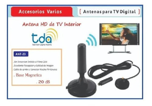 Antena  Tda Hd Activa De Interior No Lo Envio,  Ramos Mejia 2