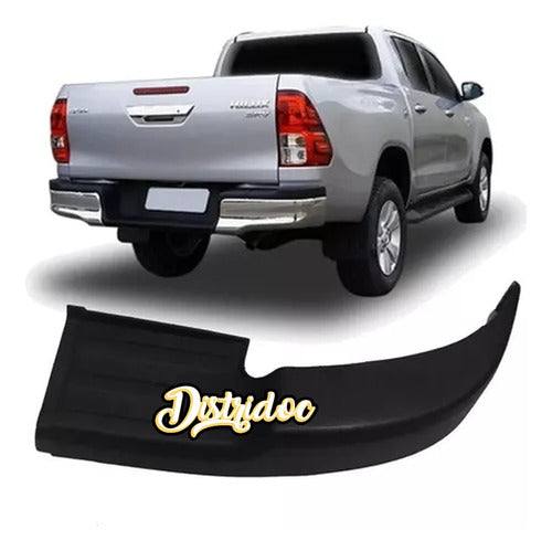 DC Moldura Puntera Derecha Paragolpe Trasero Toyota Hilux 2016 3