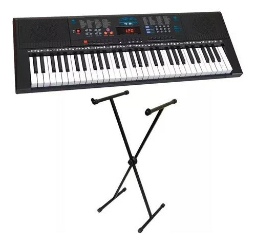 Oferta!! Teclado Musical Órgano Piano + Soporte Tijera 0