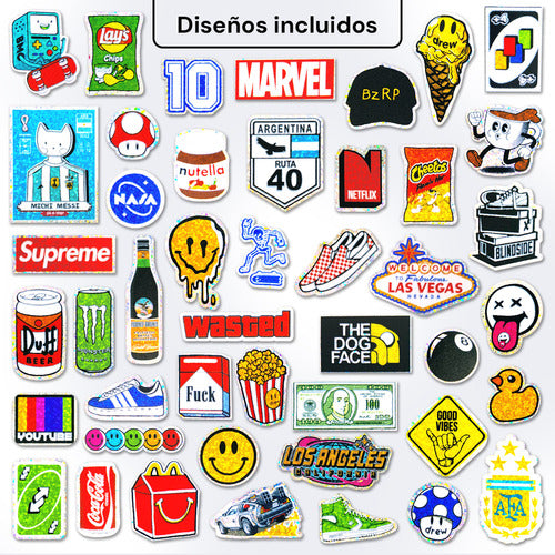 Stickers Dublin 45 Stickers Aesthetic Termo Stanley Vinilos Planchas Calcos 1