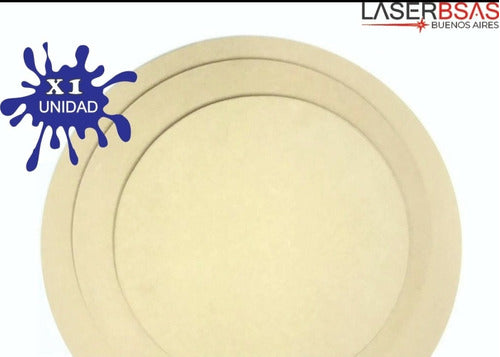 50cm Diameter Base Circle - MDF 3mm 2