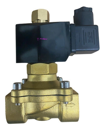 Válvula Solenoide Diafragma Normal Aberta  1 Polegada 110vca 2