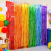 Lolstar Rainbow Fringe Curtains 100x200cm, 2 Units for Parties 0