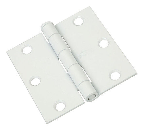 National Hardware N275-982 V512 Door Hinge in White 0