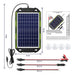 Sun Energise 10W 12V Solar Battery Charger and Maintainer 6