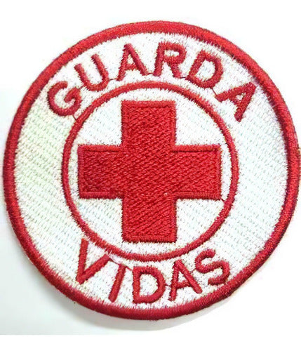 Parches Apliques Bordados Salud Emergencia Guardavidas Mod15 0