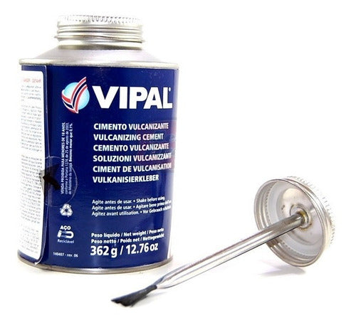 Solucion Cemento Pegamento Para Parche Vipal Cv-01 / 500ml 5