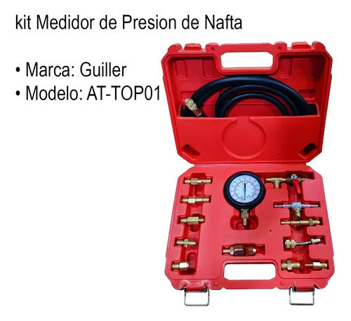 Kit Manometro Medidor De Presion Nafta Inyeccion Guiller 1