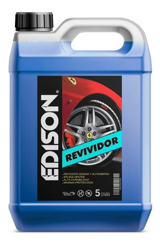 Edison Revividor Silicona De Cubiertas Gomas Plásticos X5lts 0