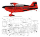 RC Pitts S2 RC Plane Blueprint (Read Shipping Info Before Purchase) 0