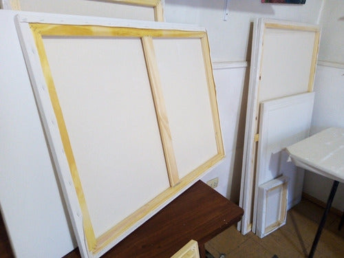 Combo 5 Stretched Canvases for Oil or Acrylic Painting 0