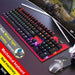 Kit Gamer Teclado Y Mouse Rgb Fvq809 3