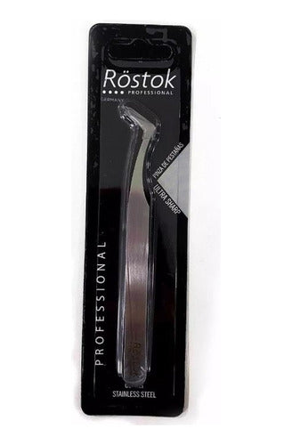 Rostok Eyelash Tweezers Stainless Steel 11.5cm 1