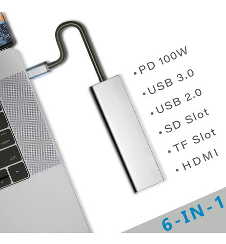 Mindorlen USB C Docking Station, HDMI Adapter to USB C 1