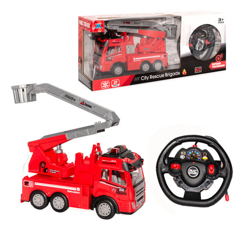 LYSS Market Remote Control Fire Truck with Light 0