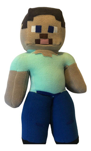 Peluche De Steve El Hombre De Minecraft 40cm U Otros 2