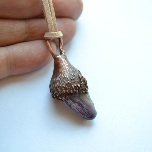 Joyas Pura Vida: Amethyst Quartz Pendant, Spiritual Gift 1