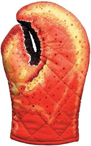 Boston Warehouse Lobster Claw Oven Mitt Algodon Acolchado D 0