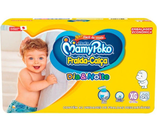 MamyPoko Pants Día Y Noche XG X 42 Unidades 0