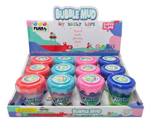 Toys Eleven Shiny Slime Bubble Mud X1 Fidget Toy Stress Reliever Souvenir 0