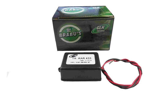 2 Controle Para Farol De Carro - Portão Tx Car - 433 Mhz 0