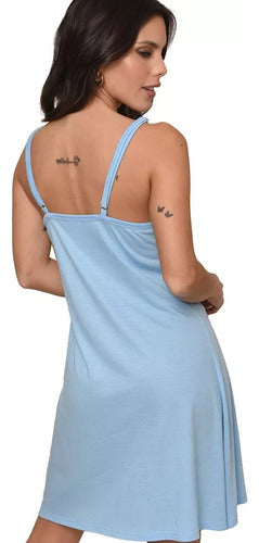 23010 Heart - Jaia Nightgown with Straps and Purse 3