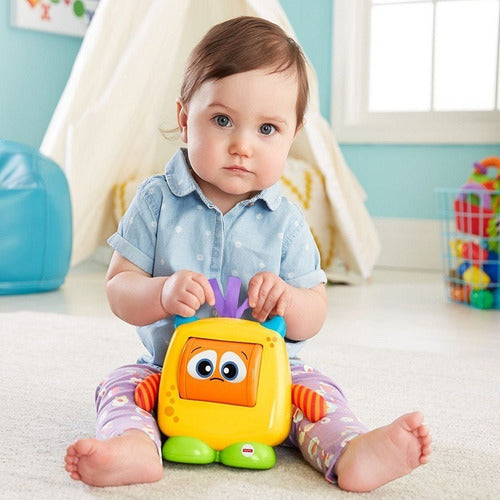 Fisher-Price Early Stimulation Baby Plush Monster with Sounds 1