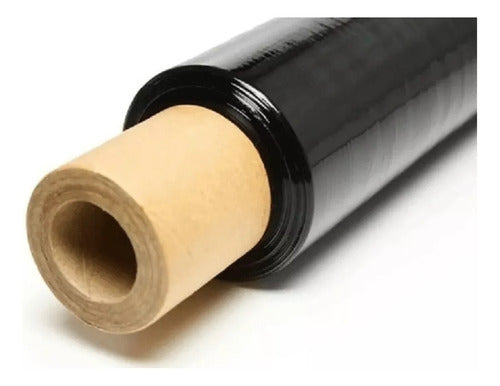 STEC Film Stretch Roll Box x6 Black Packing Film 50cm 23mic 3