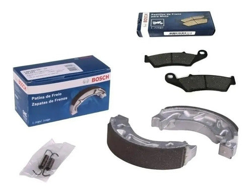 Bosch Juego De Pastillas + Zapatas Freno Honda Xr 125/150/190 0