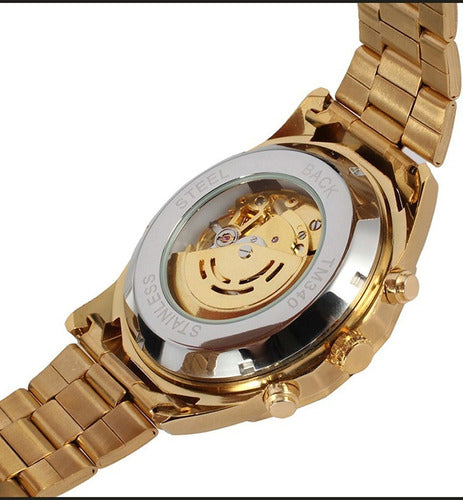 Forsining Luxury Automatic Mechanical Watch in Gold - 12% Off 2