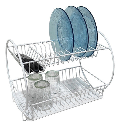 VG Deco Plate Drying Rack Kitchen Plate Organizer A10N 0