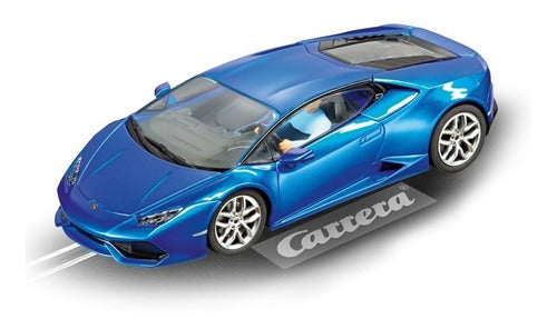 Scalextric Slot Car Lamborghini Huracán LP 610-4 Blue 0