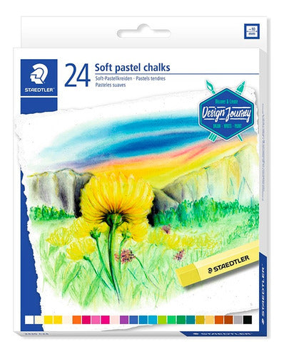 Staedtler Soft Pastel Chalks Karat Set of 24 0