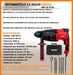 Omaha 1050W 3.5J Electric Rotary Hammer + Drill Bit Set 4