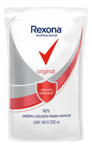 Rexona Jabon Liq. Dp X220 Antibacterial Original 0