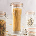 Kilner Clip Top Faceted Spaghetti Jar 2.2L 1