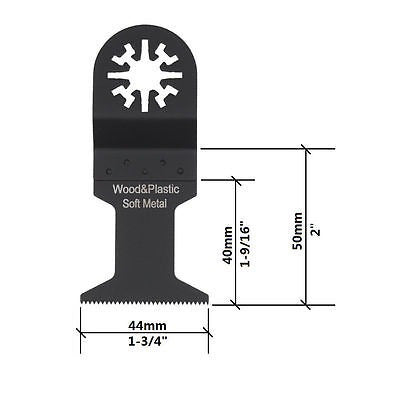 IDUS Oscillating Multi Tool Wood and Plastic 20pcs 3