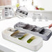 Compact Cutlery Organizer Slim Design Kitchen Drawer Utensil Storage 2