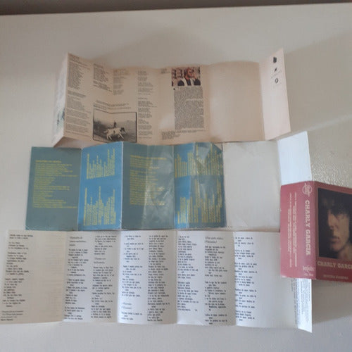 Cassette Solo Tapas Varios Ver Charly Fito Redondos Gieco E 3