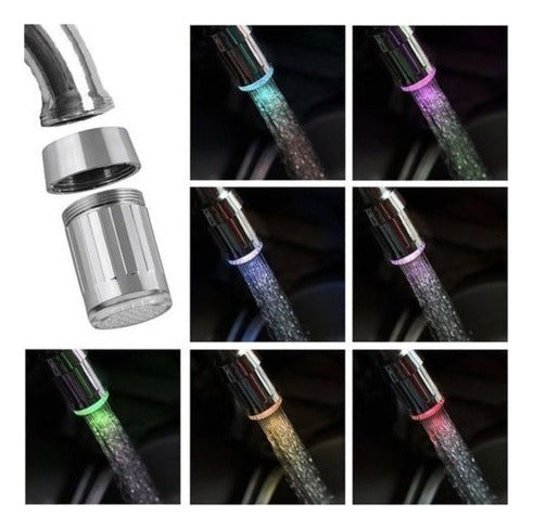 Elegant LED Water Faucet Light with 7 Color Change 3