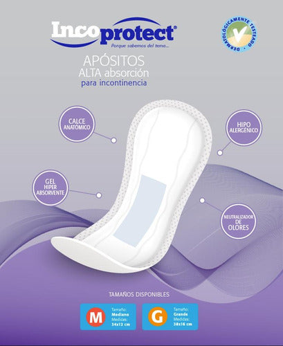 Incoprotect Apósitos Talle Gx30 1