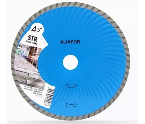 Aliafor Disco Diamantado 7 PuLG. Str Super Turbo 180mm 5