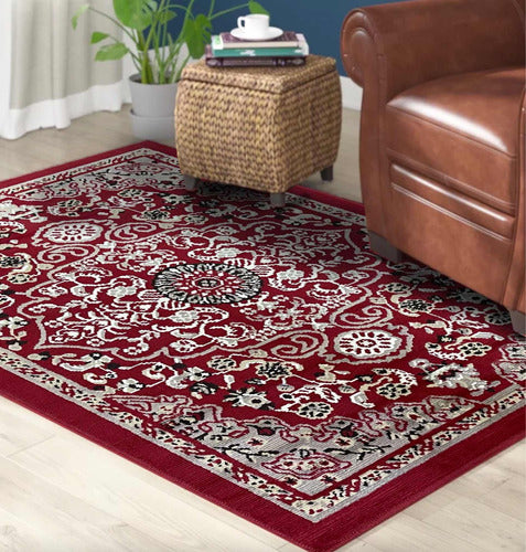 Kreatex Red Bordeaux Persian Style Rug N10 150x200 0