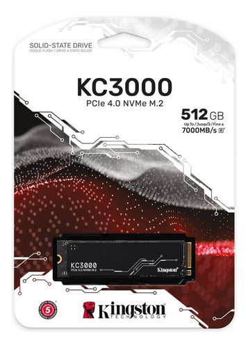 Kingston KC3000 SSD NVMe 512GB Tranza 0