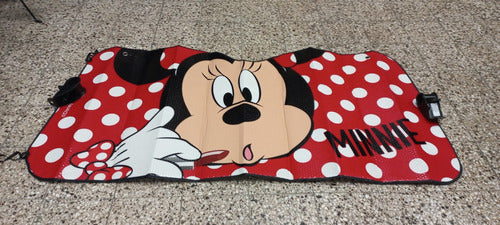 Cortina Plegable Disney Parabrisa Metalizada Minnie 150x70cm 4