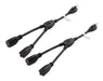 Cable Matters 2-Pack 2 Outlet Power Splitter Cord 0